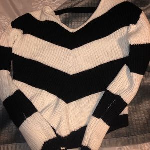Stripe sweater
